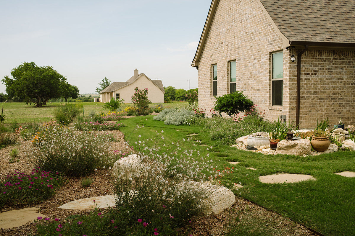 An English-Inspired Native Prairie Garden in Godley, TX