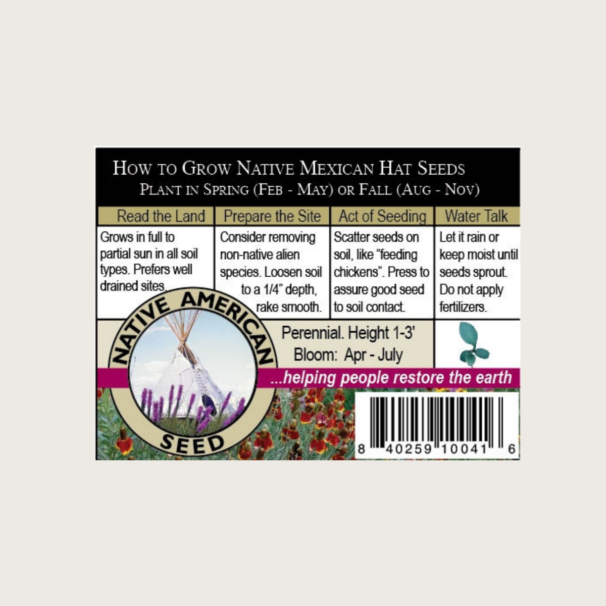 Mexican Hat Seeds