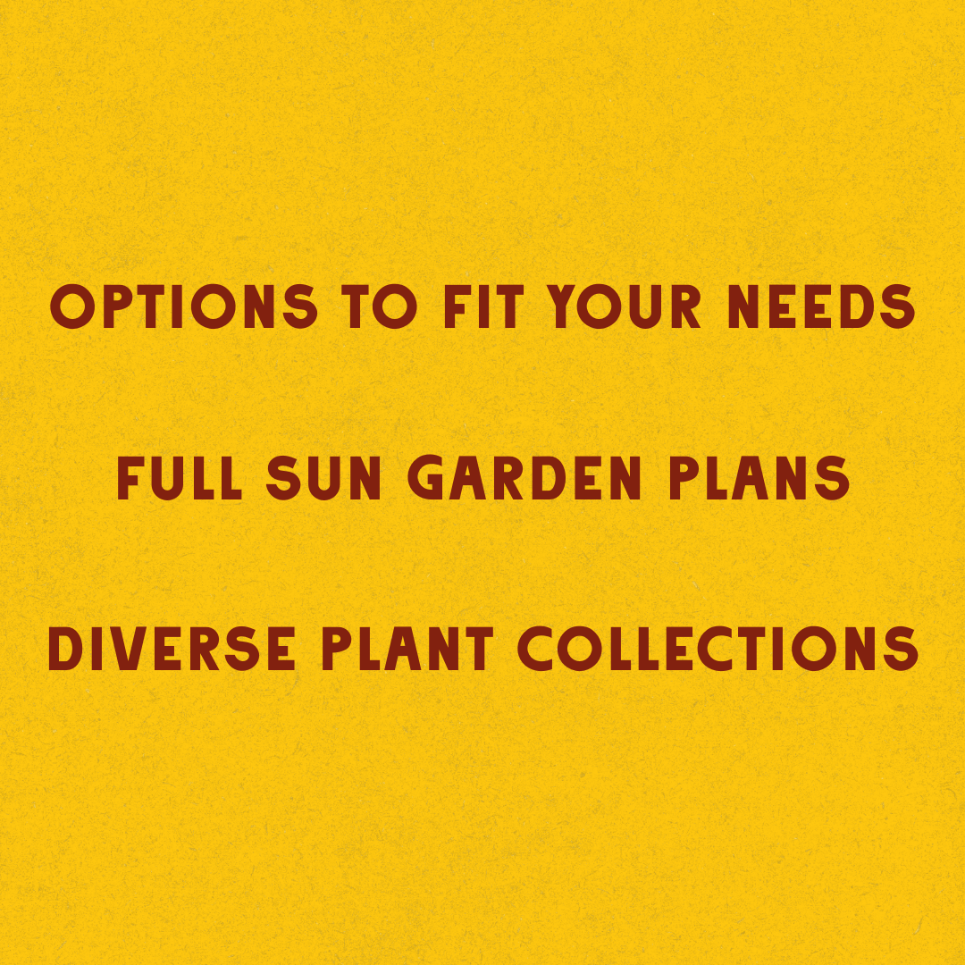 Full Sun Garden Recipes