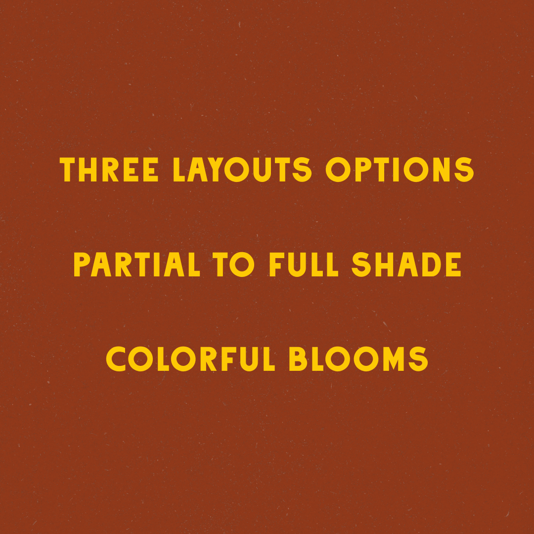 Shaded Garden #1 Design