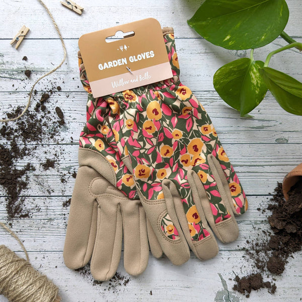 magnolia gardening gloves Willow & Belle Gardening Gloves