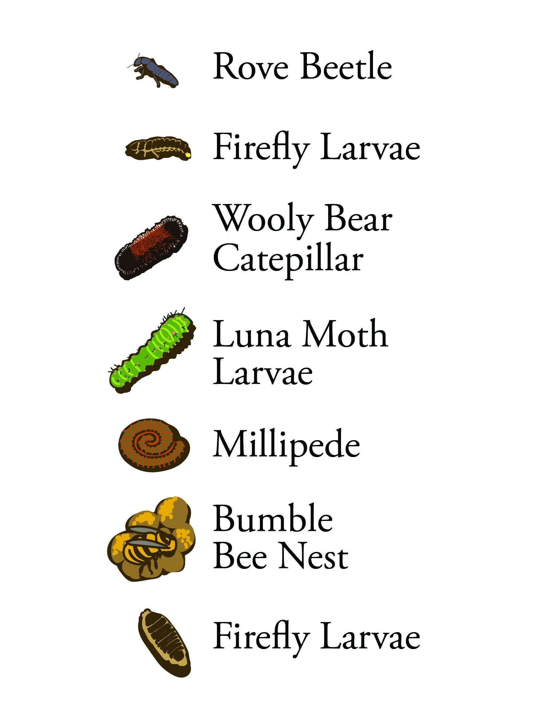 Leave the Leaves Yard & Garden Sign from The Xerces Society