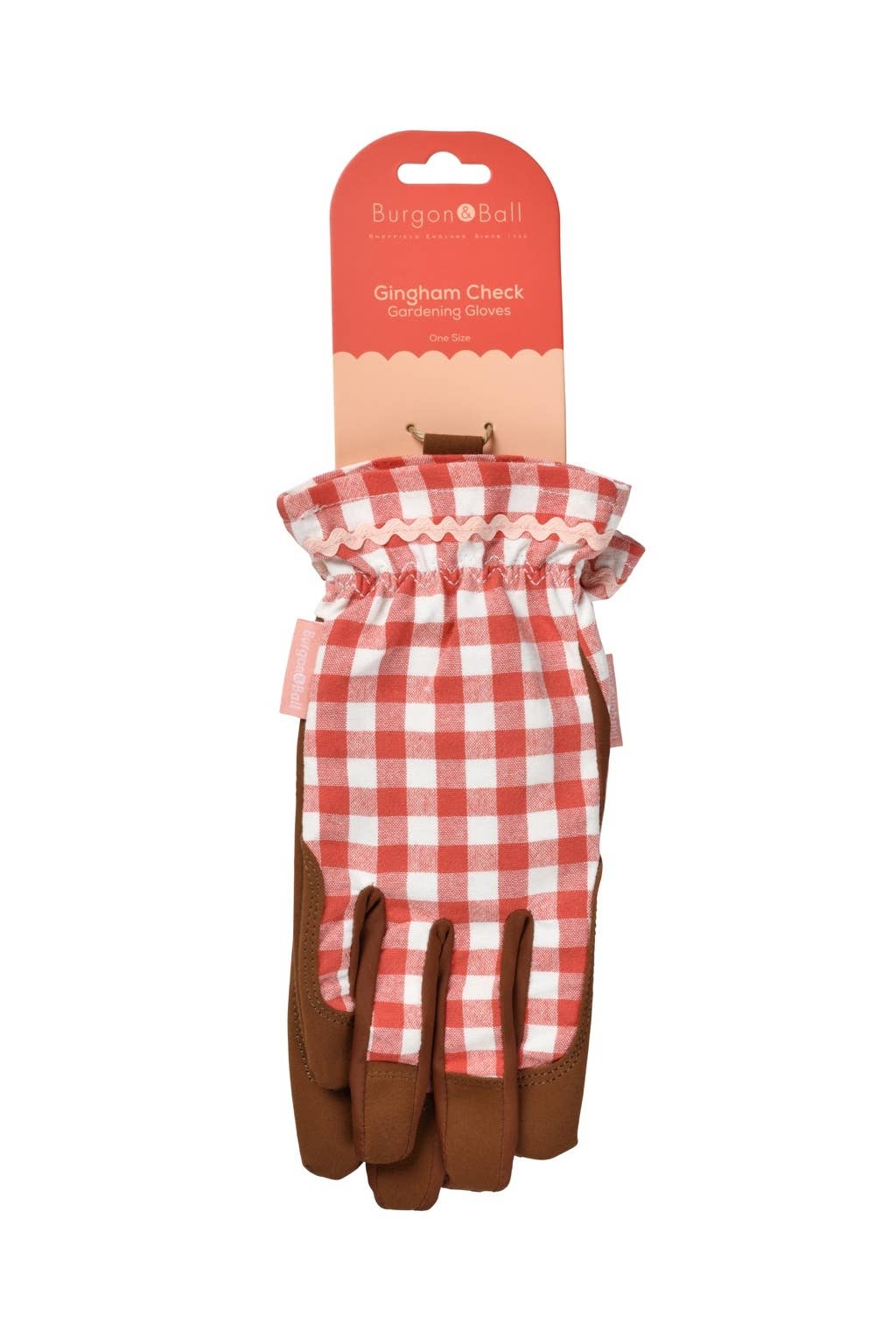 NEW Colour Collection Gloves - Red Check